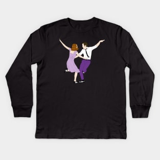 Mia and Sebastian - La La Land Kids Long Sleeve T-Shirt